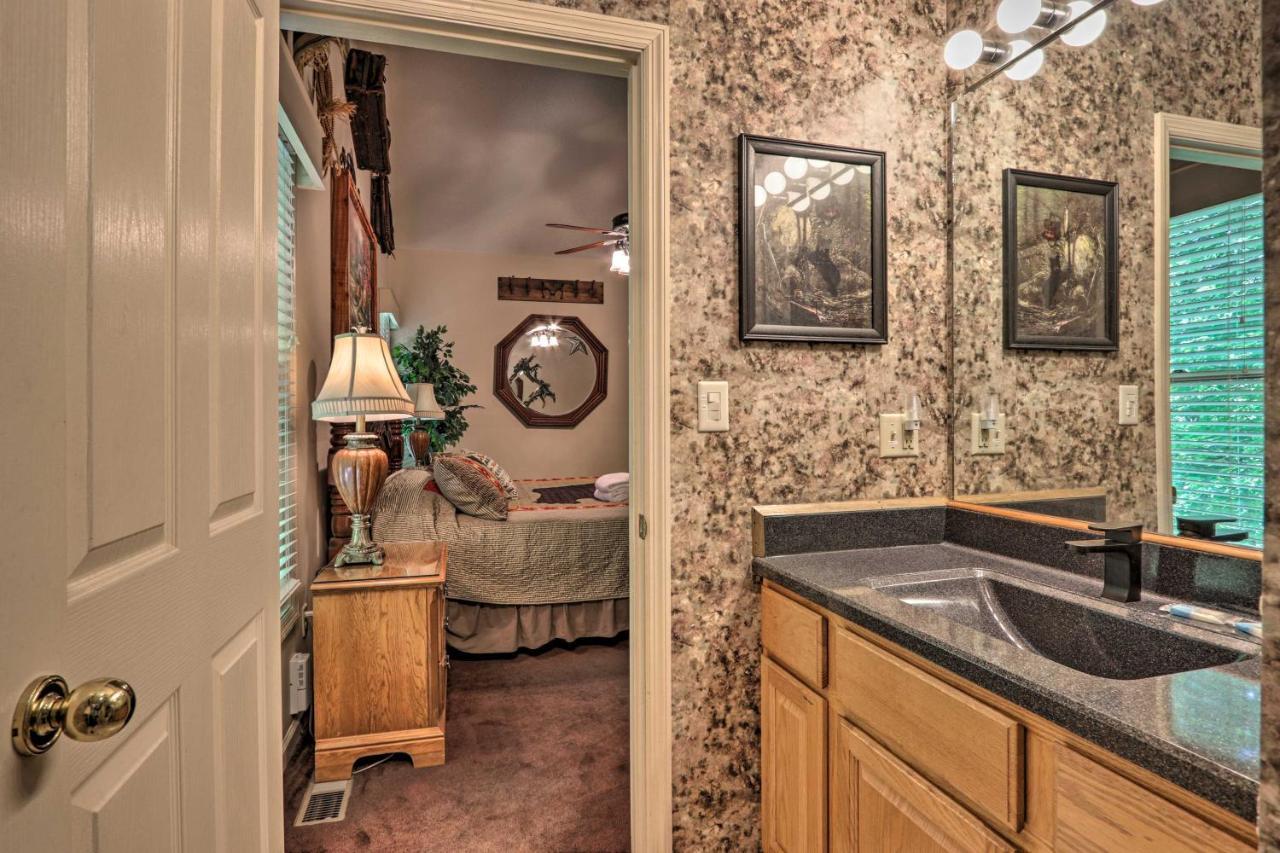 Eclectic Cabin With Hot Tub 1 Mi To Ober Gatlinburg Exterior foto